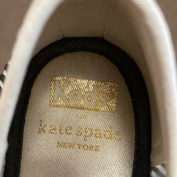 Keds X Kate Spade New York Triple Kick Striped Mesh Sneakers. Size 6.5 - Picture 4 of 9